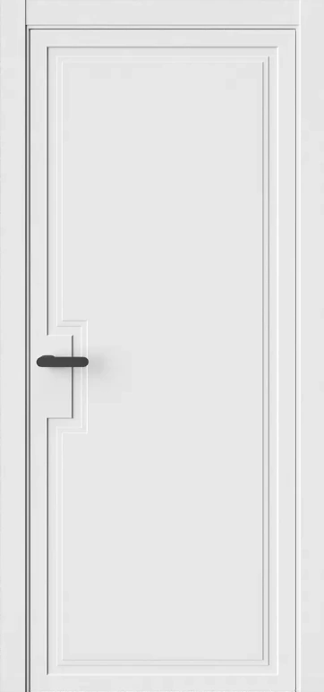 Межкомнатная дверь AxelDoors Venezia 1, цвет Белая вуаль